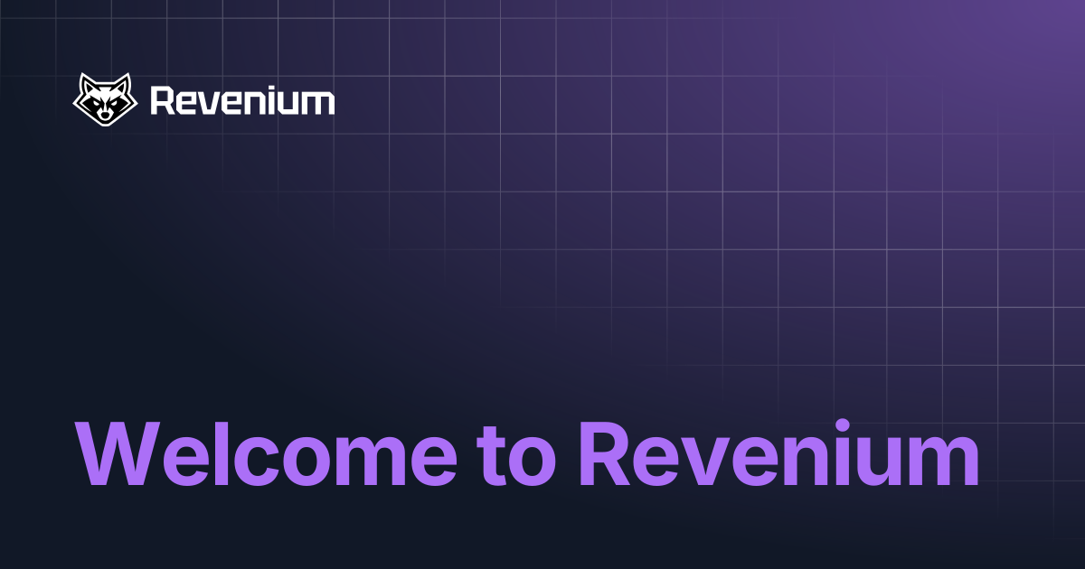 Welcome to Revenium | Revenium Docs
